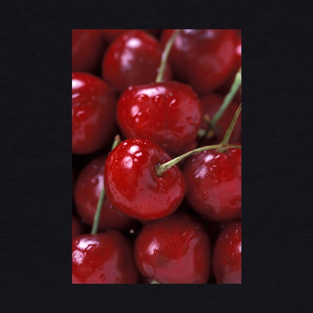 Big Red Cherries by Bravuramedia